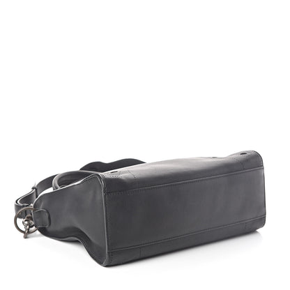 Balenciaga Veau Soyeux Perforated Blackout Hardware S City Black 4 of 8
