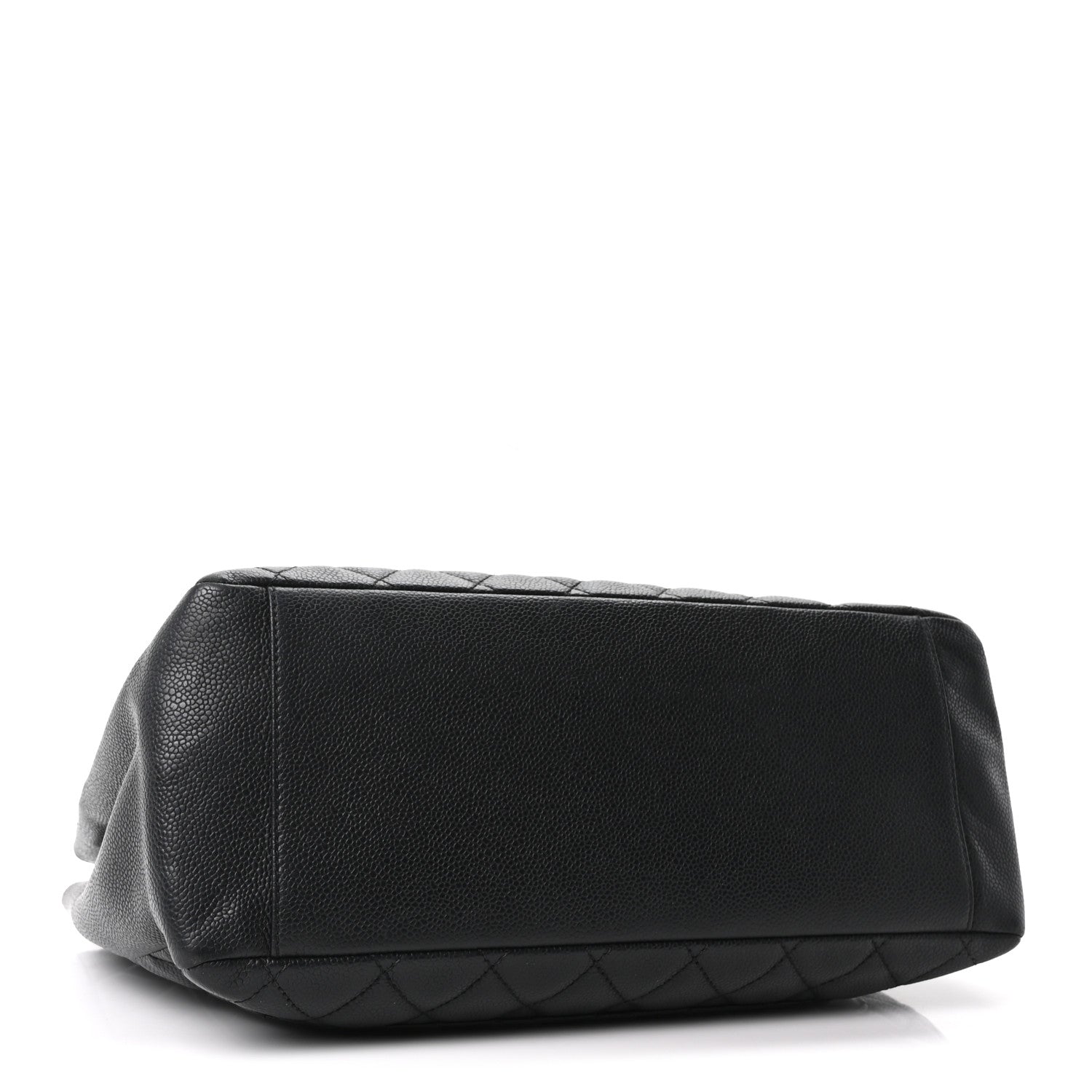 Chanel Caviar Quilted Grand Shopping Tote GST Black  Black 4 of 10
