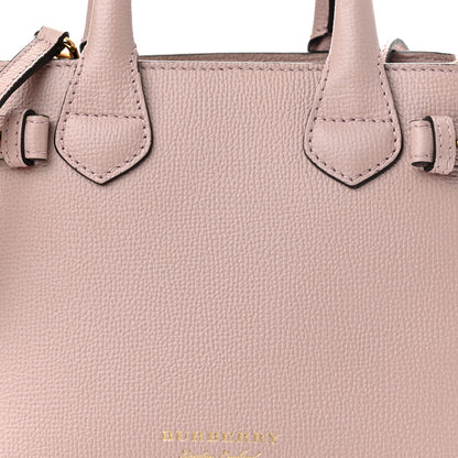 Burberry Grainy Calfskin House Check Baby Banner Tote Pale Orchid 7 of 10