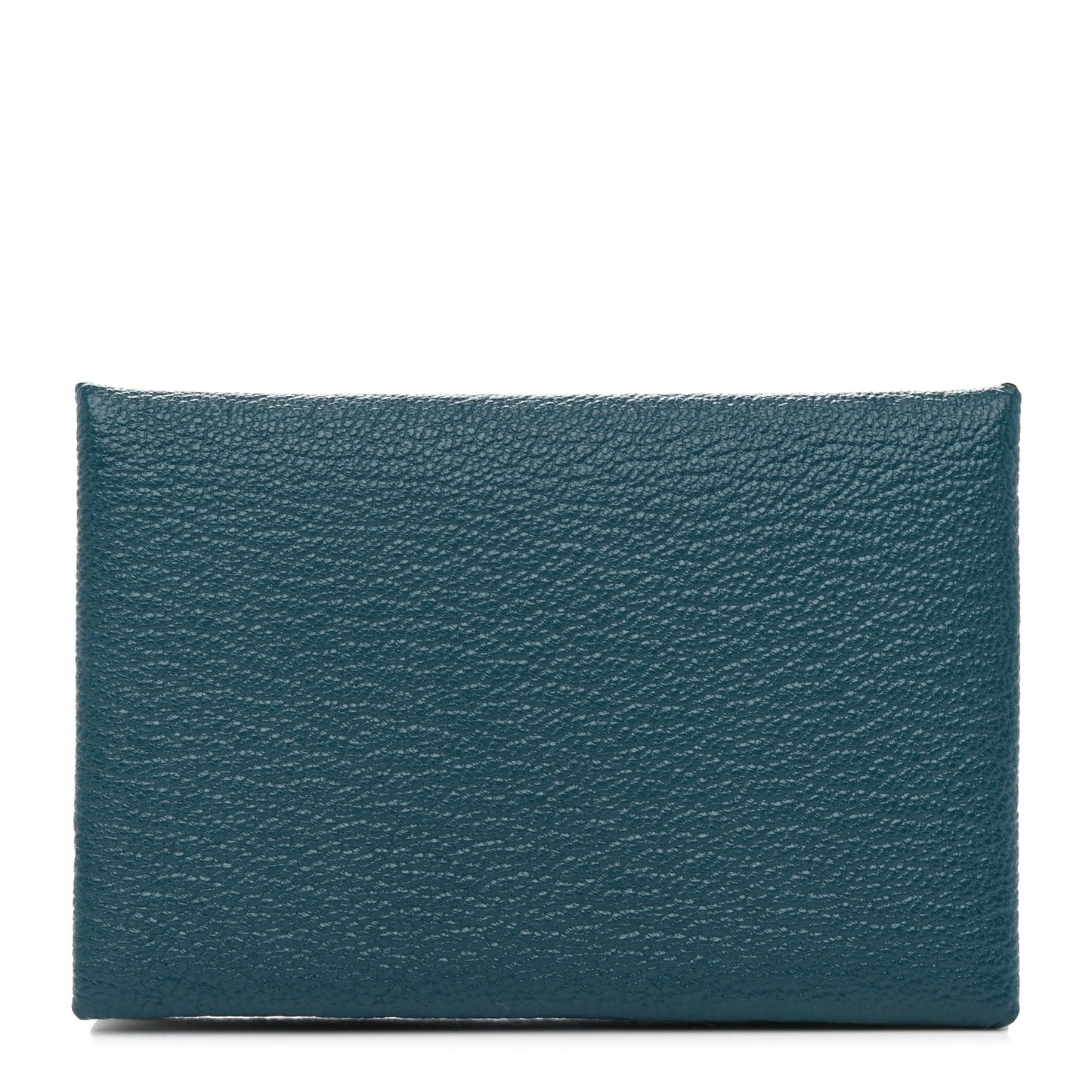 Chevre Mysore Calvi Card Case Vert Bosphore