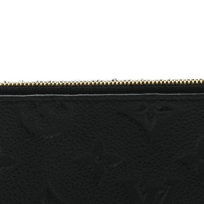 Louis Vuitton Empreinte Felicie Chain Wallet Zippered Insert Black 10 of 10