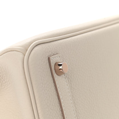 Hermes Togo Birkin 30 Craie 6 of 34