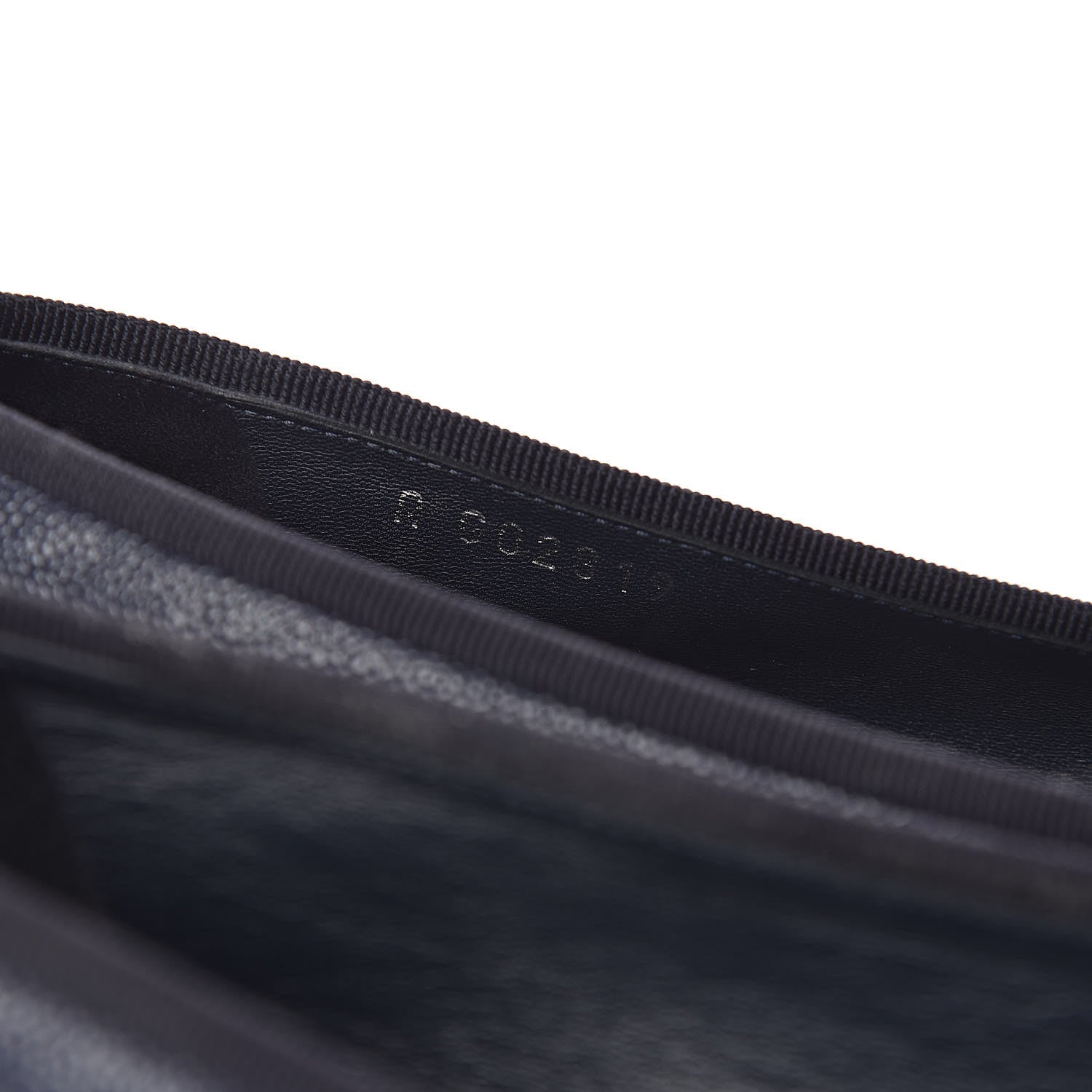 Chanel Caviar CC Cap Toe Ballerina Flats 41 Navy 11 of 17