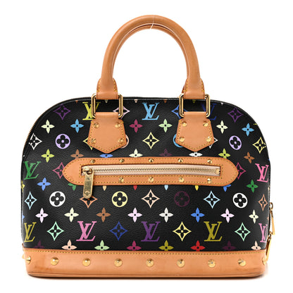 Louis Vuitton Monogram Multicolor Alma Black 1 of 10