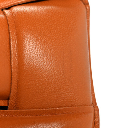 Bottega Veneta Lambskin Maxi Intreccio Padded Chain Cassette Crossbody Bag Clay 10 of 11