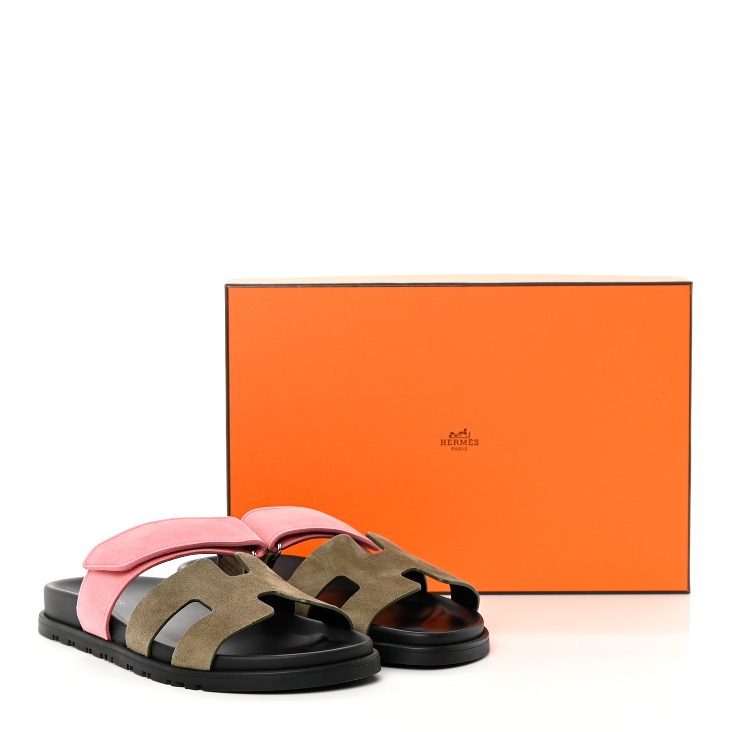 Suede Goatskin Womens Chypre Sandals 37.5 Toundra Rose Du Desert