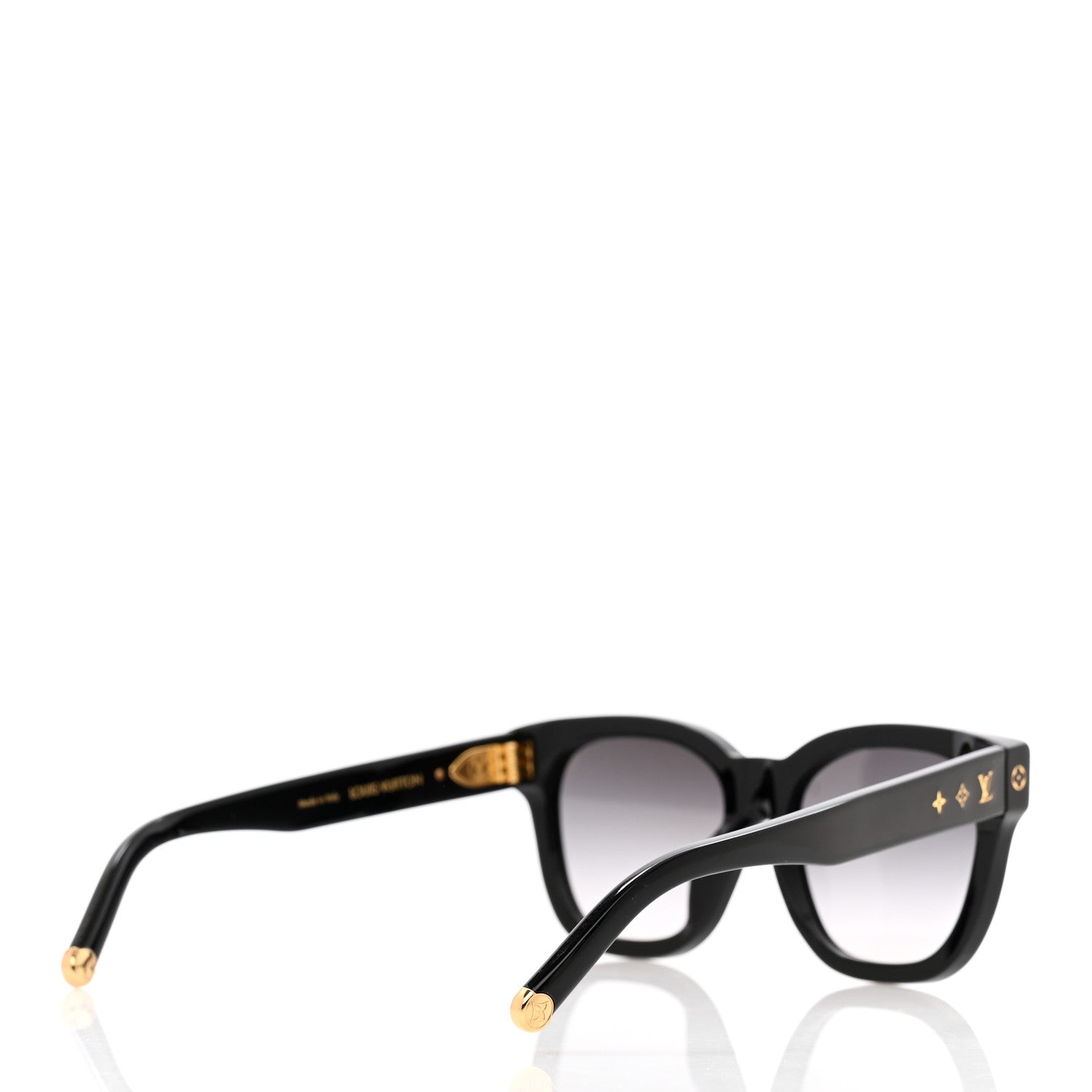Louis Vuitton Acetate My Monogram Square Sunglasses Z1523E Black 4 of 7