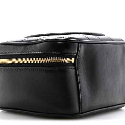 Gucci Sakai Be Green Calfskin Diagonal Stitched Blondie Top Handle Bag Black 9 of 11
