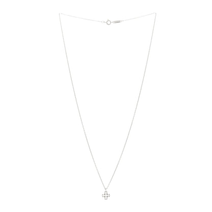 Tiffany Platinum Diamond Cruciform Cross Pendant Necklace 3 of 4