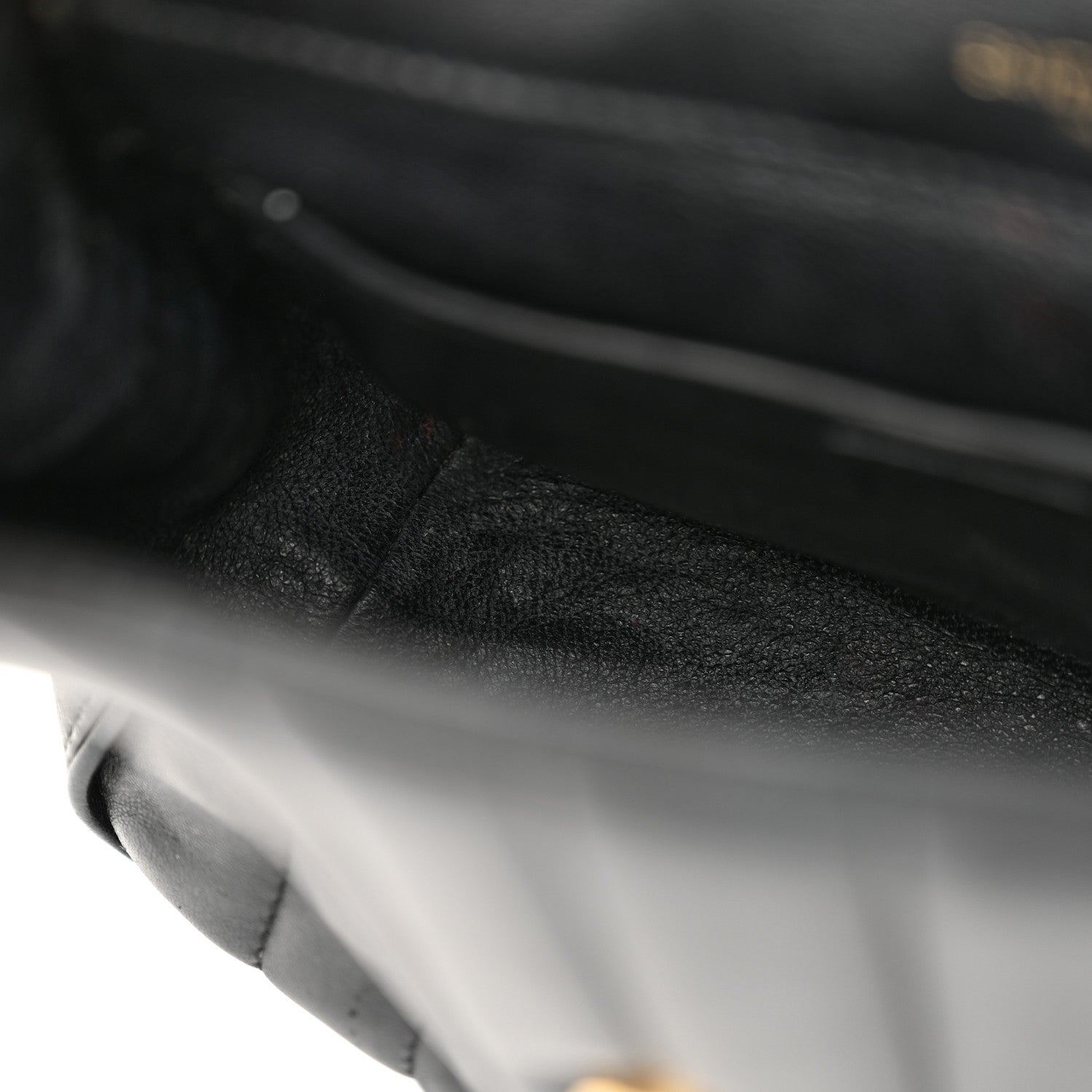 Saint Laurent Lambskin Matelasse Monogram Medium Vicky Chain Bag Black 12 of 17