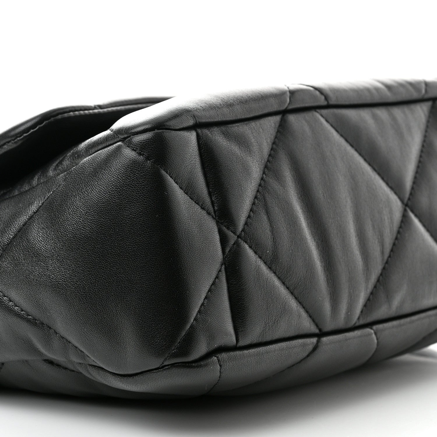 Chanel Lambskin Quilted Large Chanel 19 Flap Black 9 of 11