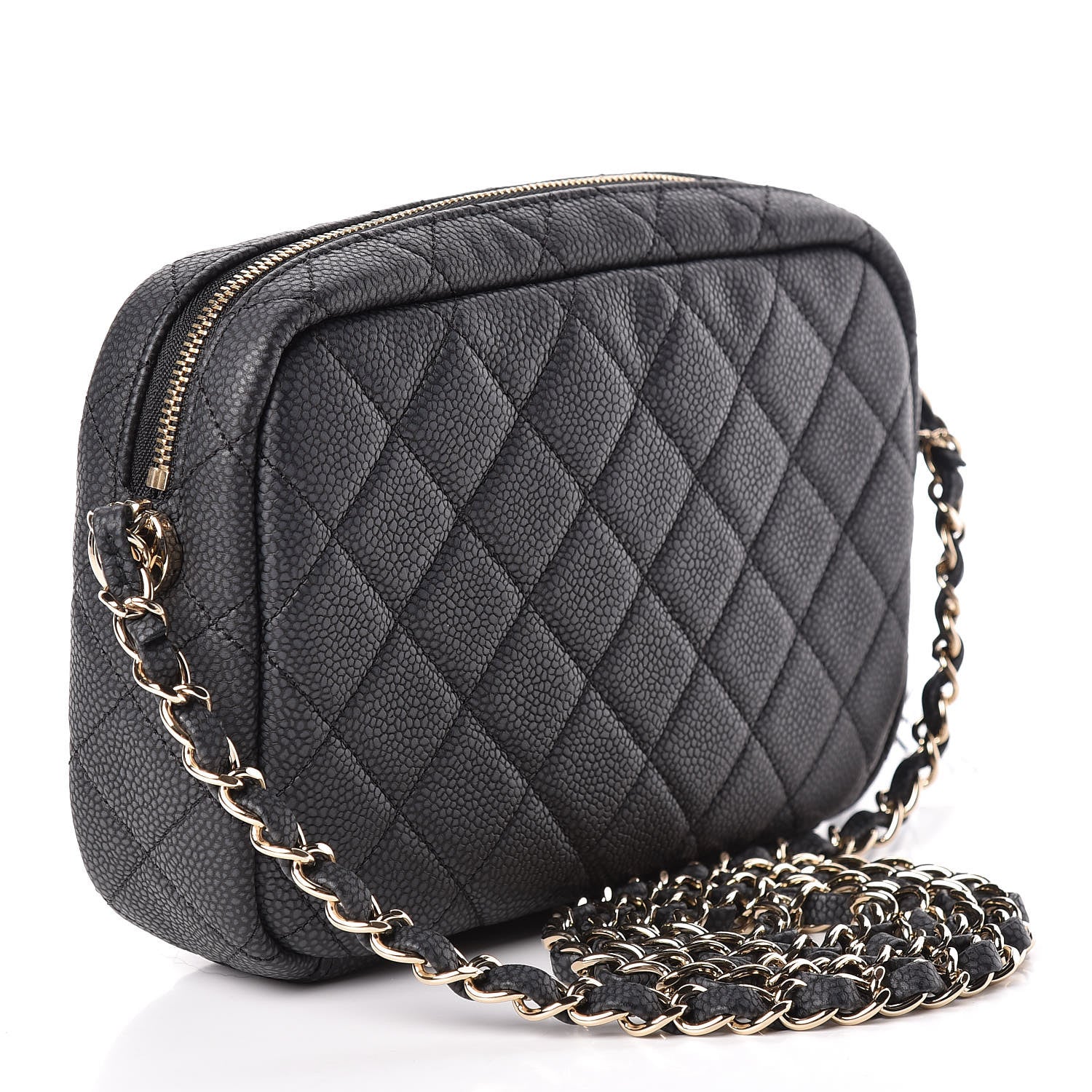 Chanel Caviar Quilted Small Coco Tassel Camera Case Dark Navy 3 of 11