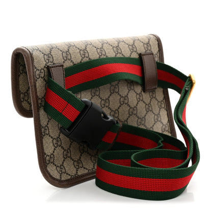 Gucci GG Supreme Monogram Neo Vintage Web Belt Bag Brown 2 of 10