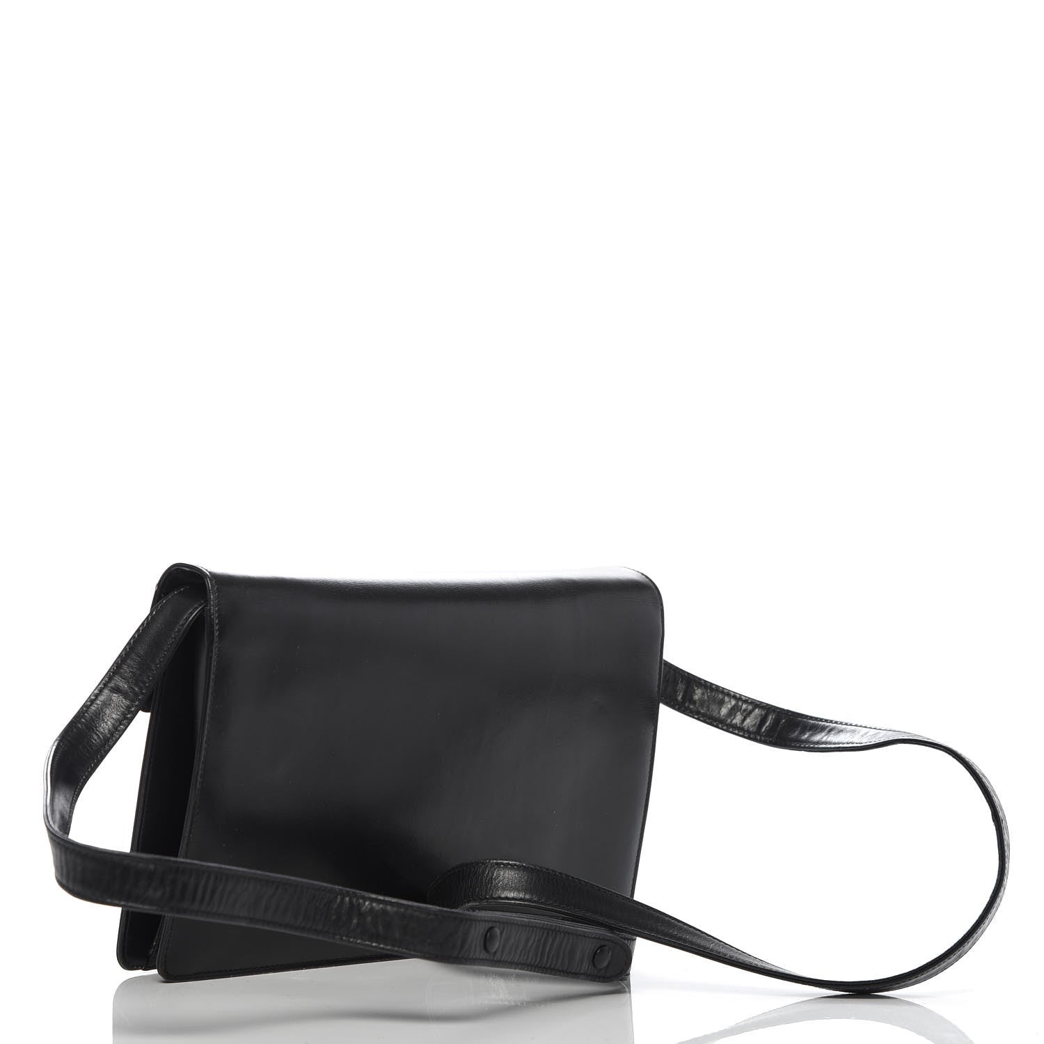 Gucci Calfskin Shoulder Bag Black 3 of 16