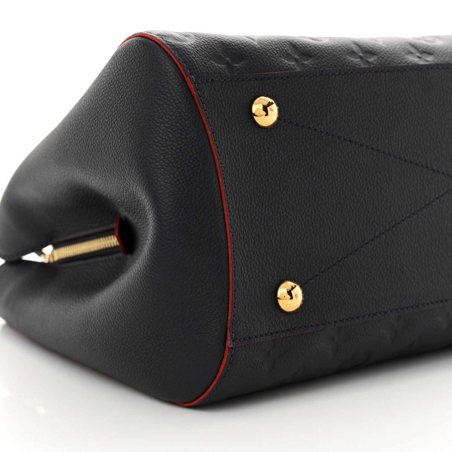 Louis Vuitton Empreinte Montaigne GM Marine Rouge 9 of 10