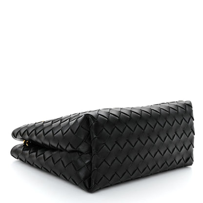 Bottega Veneta Nappa Intrecciato Small Andiamo With Chain Shoulder Bag Black 4 of 10