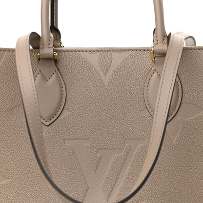 Louis Vuitton Empreinte Monogram Giant Onthego MM Tourterelle 7 of 12