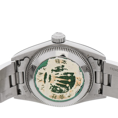 Rolex Stainless Steel 26mm Oyster Perpetual Watch Blue 76030 4 of 4