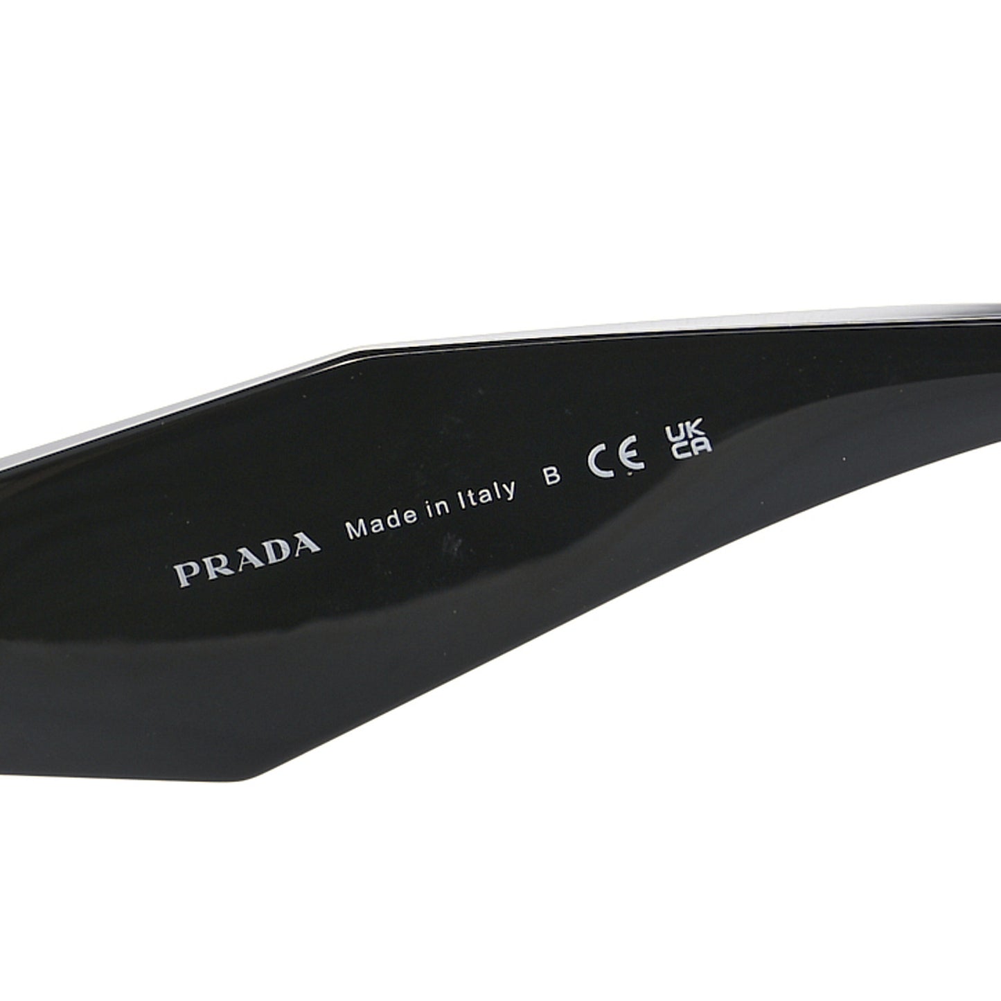 Acetate Symbole Sunglasses SPR 17W Black