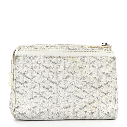 Goyard Goyardine Miroir Toiletry Bag PM White 1 of 13