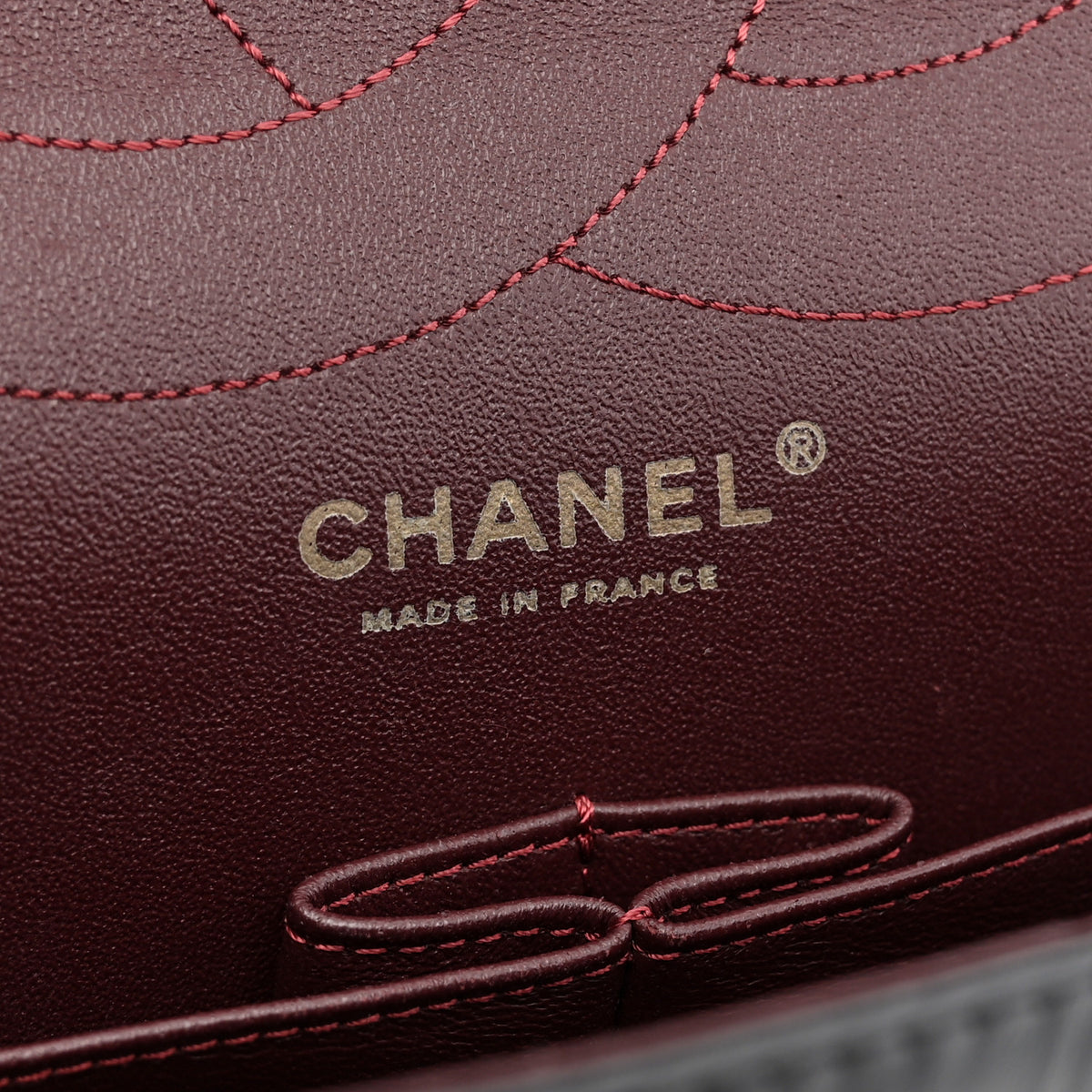 Chanel Aged Calfskin Quilted 2.55 Reissue 227 Flap Black 6 of 10