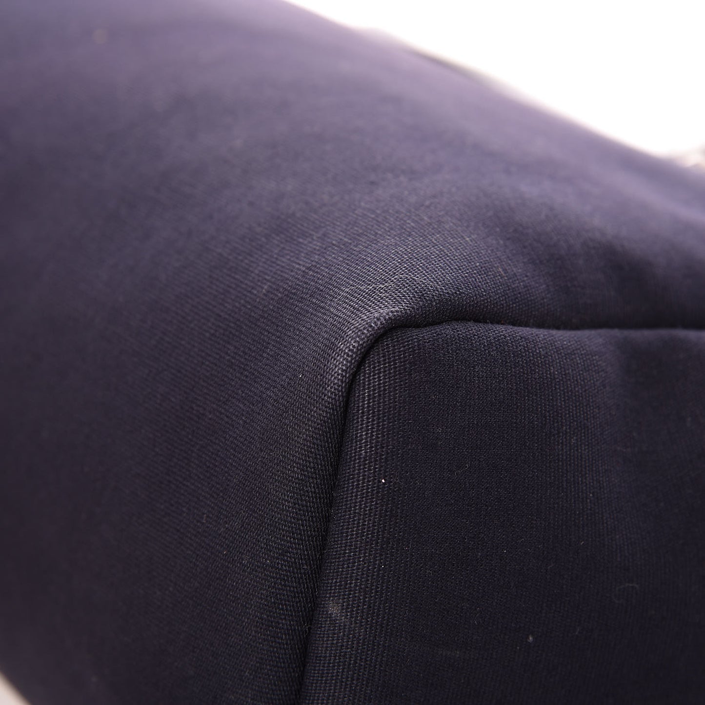 Toile Vache Calfskin Herbag 30 PM Navy Bleu Natural