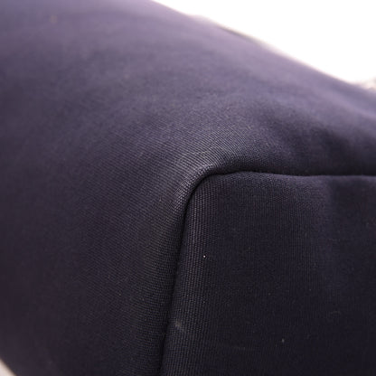 Hermes Toile Vache Calfskin Herbag 30 PM Navy Bleu Natural 11 of 20