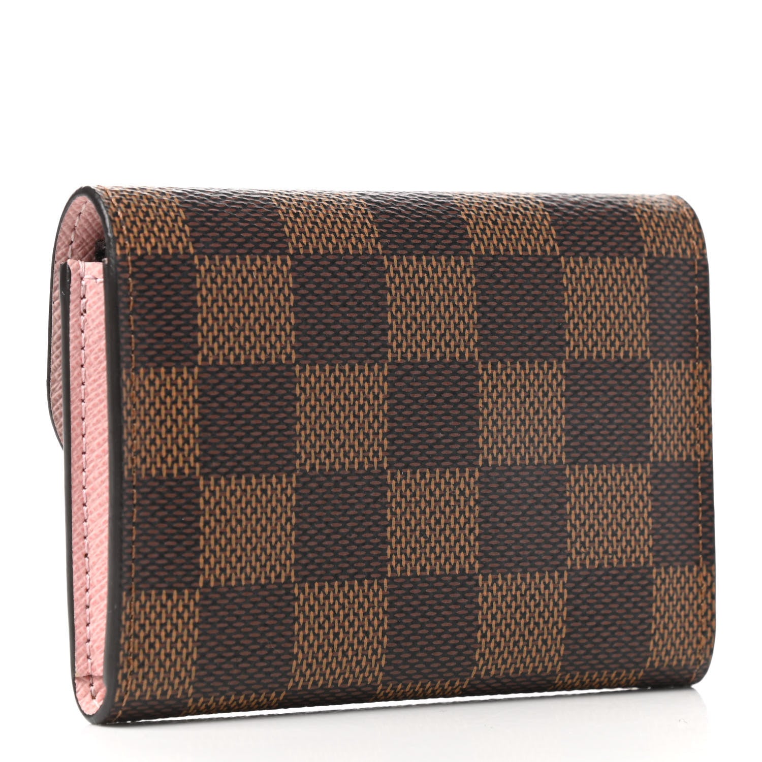Louis Vuitton Damier Ebene Rosalie Coin Purse Rose Ballerine 3 of 7