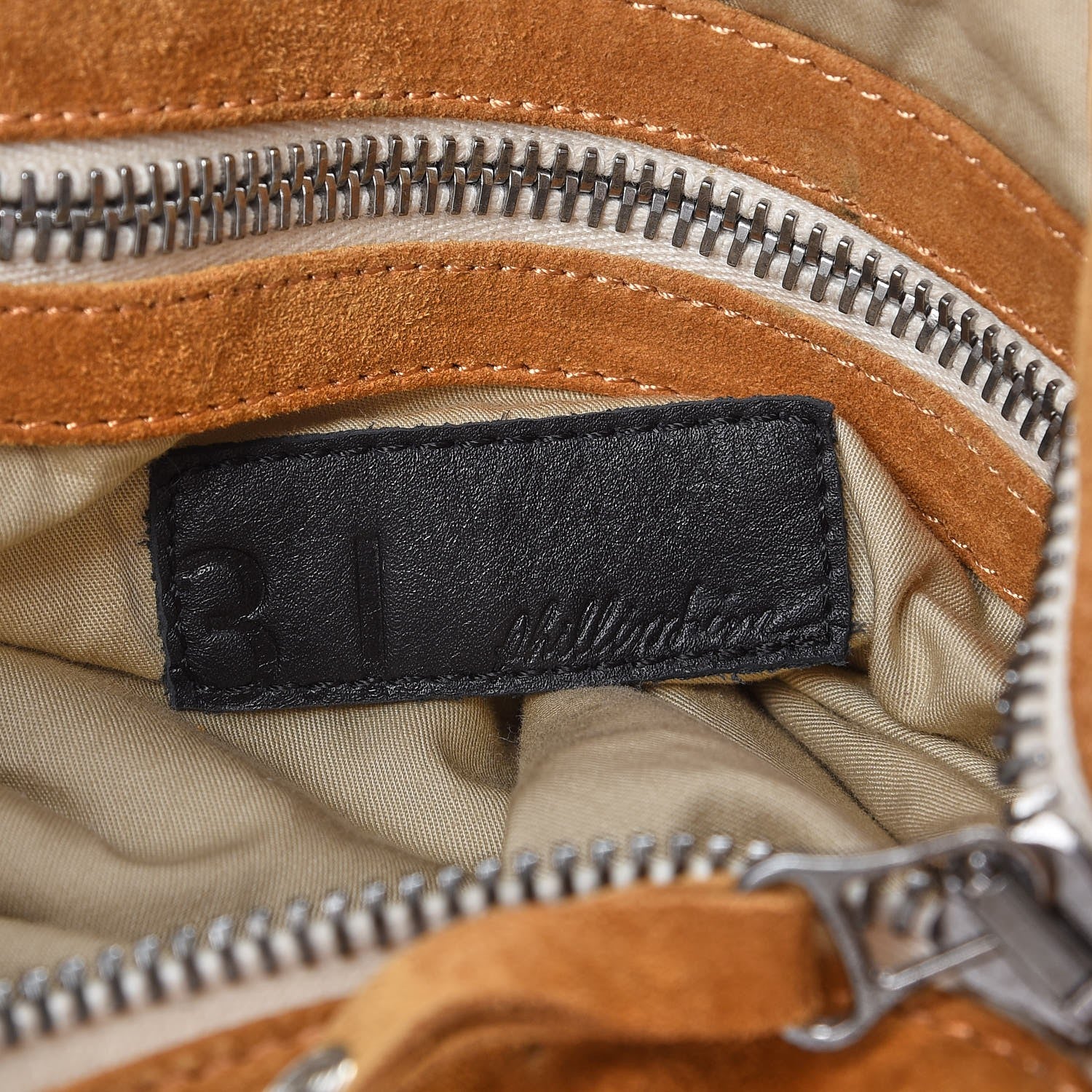 3.1 Phillip Lim 3.1 Suede Ori Messenger Bag Bourbon 6 of 8