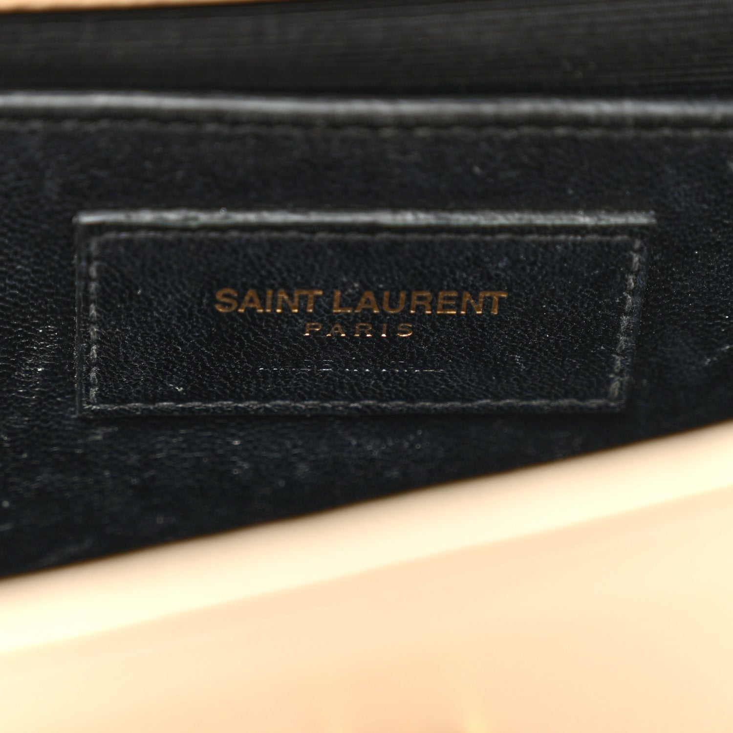Saint Laurent Grain De Poudre Small Monogram Kate Satchel Nude Powder 6 of 14