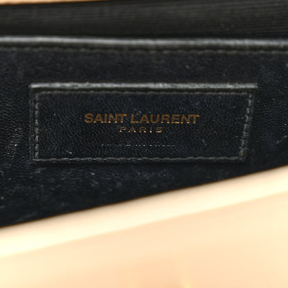 Saint Laurent Grain De Poudre Small Monogram Kate Satchel Nude Powder 6 of 14