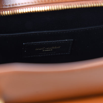 Saint Laurent Grain De Poudre Medium Uptown Tote Brick 8 of 10