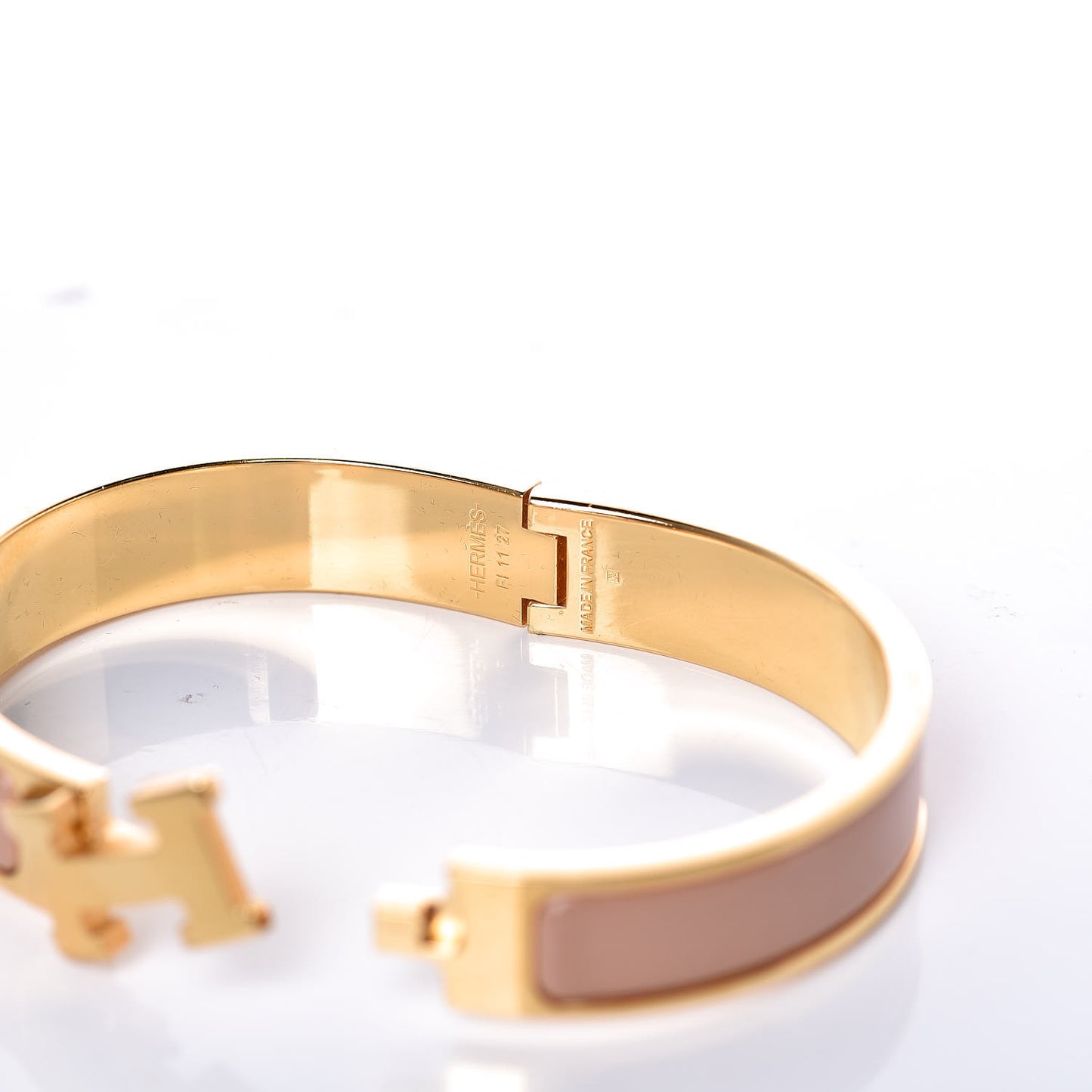 Enamel Narrow Clic Clac H Bracelet GM Make Up