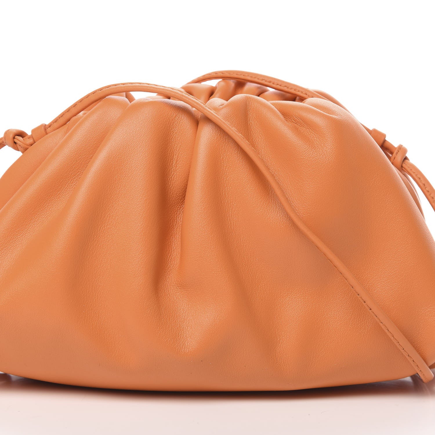 Bottega Veneta Butter Calfskin The Mini Pouch Light Orange 8 of 10