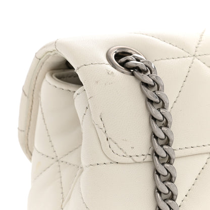 Prada Nappa Triangle Stitched Small Spectrum Bag White 9 of 15