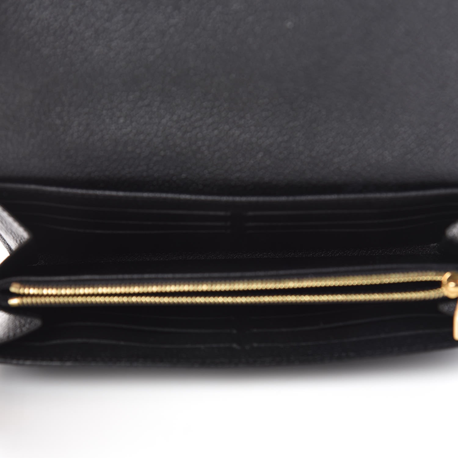Louis Vuitton Empreinte Sarah Wallet NM Black 5 of 7