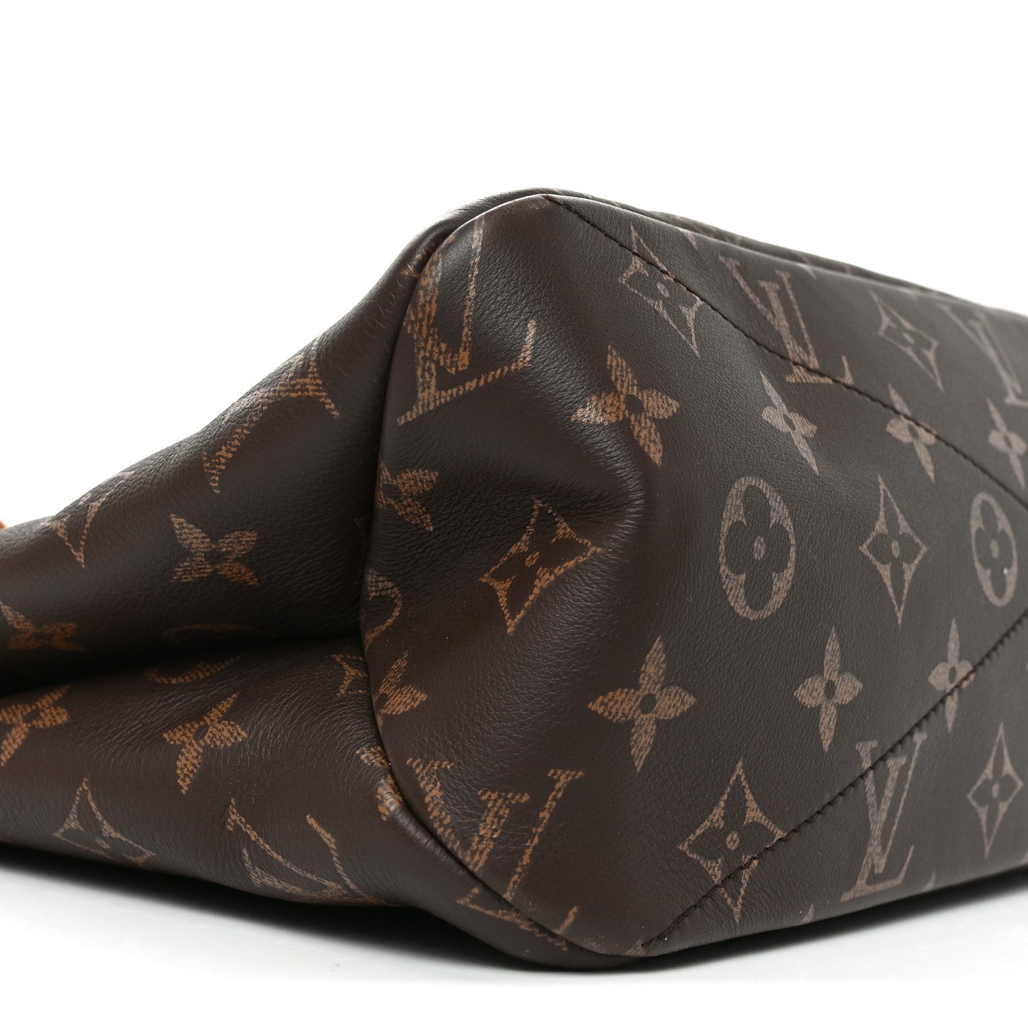 Louis Vuitton Calfskin Monogram Shopper Tote MM 8 of 9