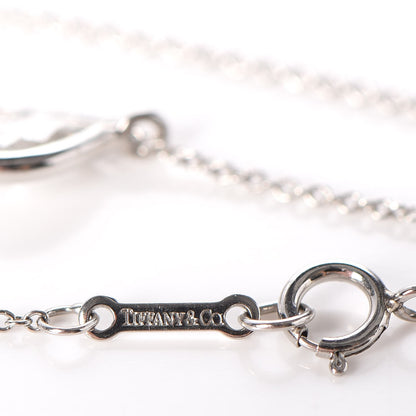 Tiffany Platinum Diamond .40ct Elsa Peretti Diamonds By The Yard Pear Shape Necklace 8 of 8