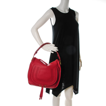 Chloe Calfskin Medium Marcie Hobo Acerola 2 of 7
