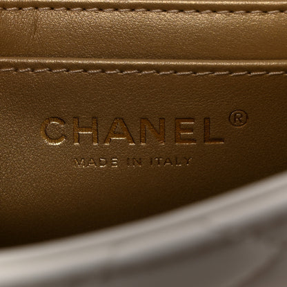 Chanel Lambskin Quilted Mini Pearl Crush Flap White 7 of 10