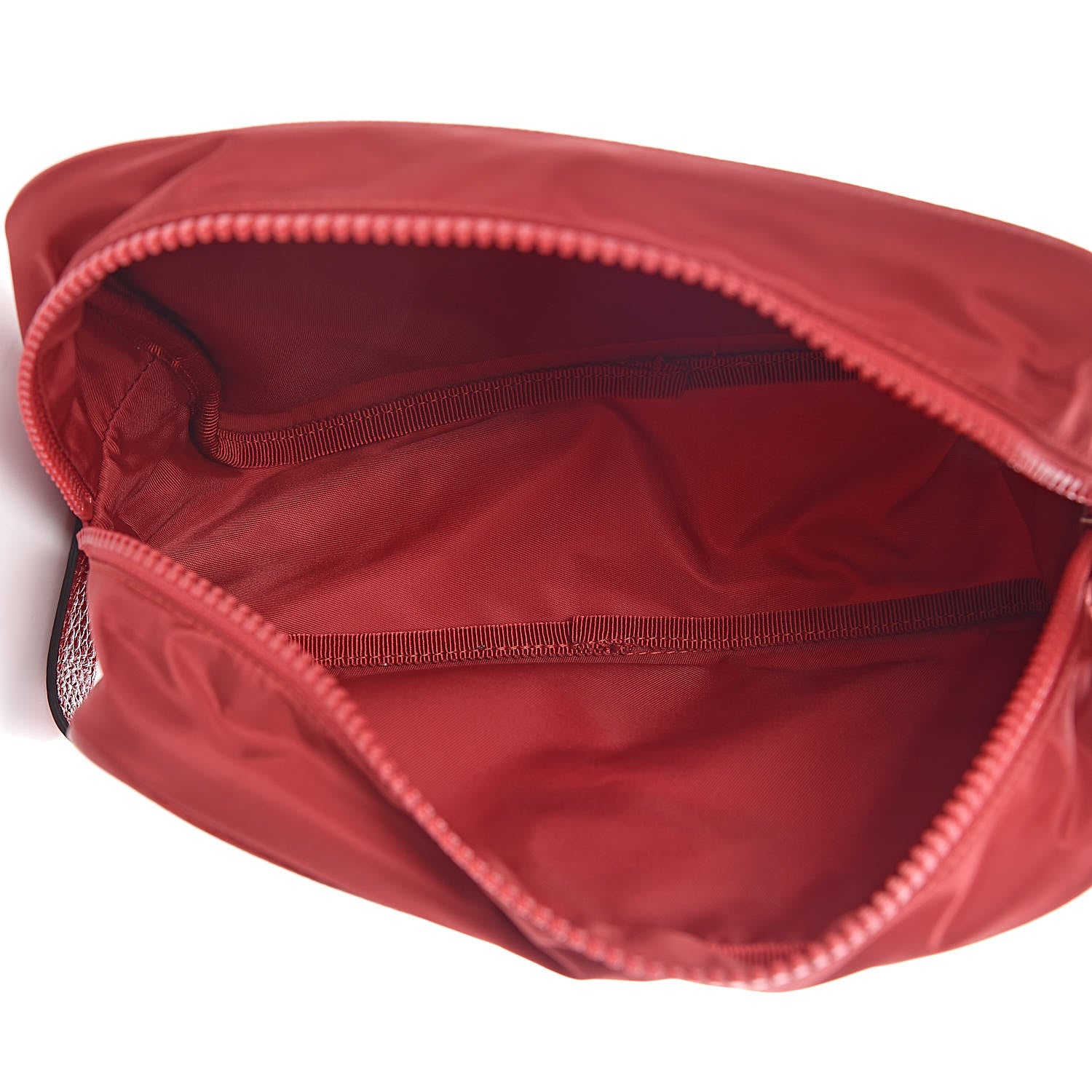 Gucci Nylon Monogram Dolmias Pouch Vibrant Red 5 of 10