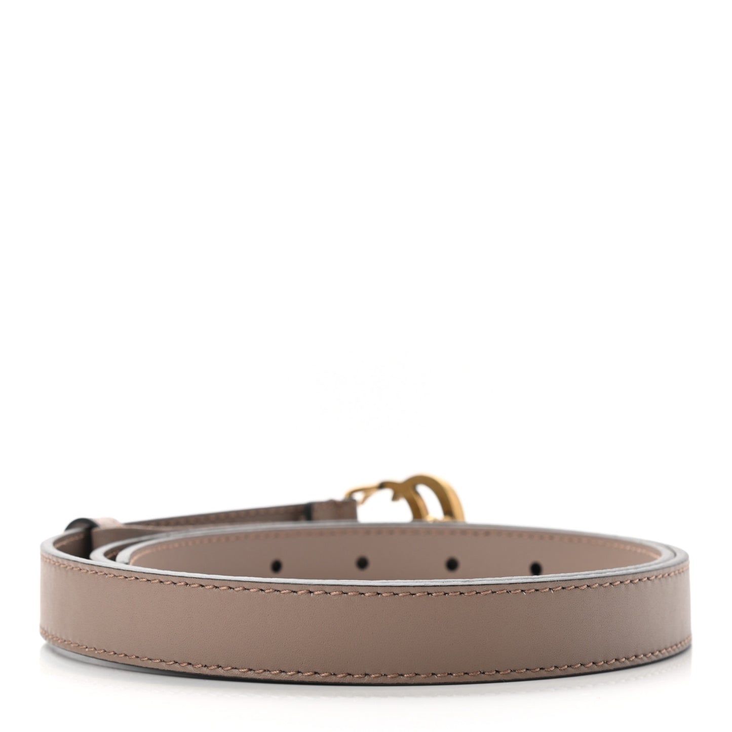 Calfskin Double G 20mm Belt 90 36 Porcelain Rose