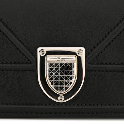Christian Dior Lambskin Baby Diorama Flap Bag Black 12 of 13