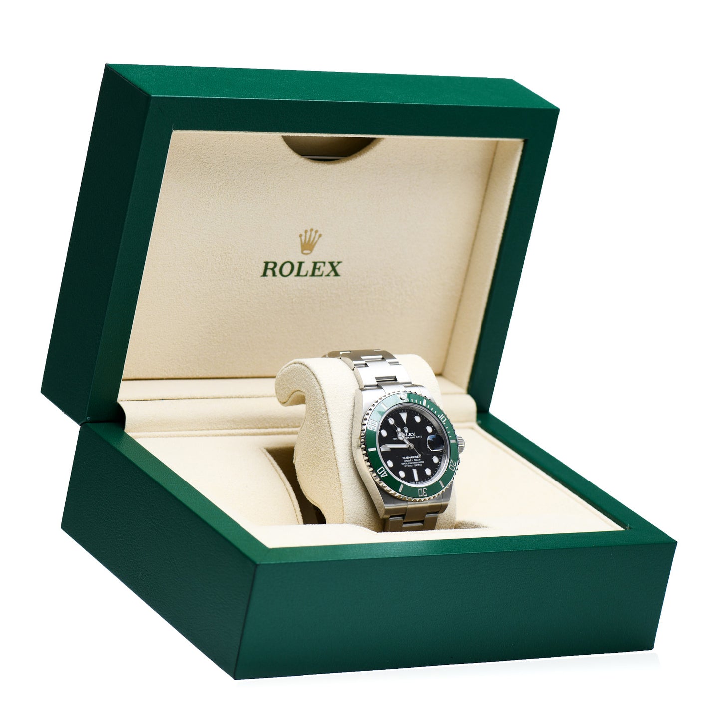 Stainless Steel 41mm Oyster Perpetual Submariner Date Starbucks Watch Black 126610LV