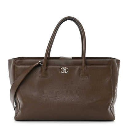 Chanel Deerskin Cerf Executive Shopper Tote Brown 1 of 22