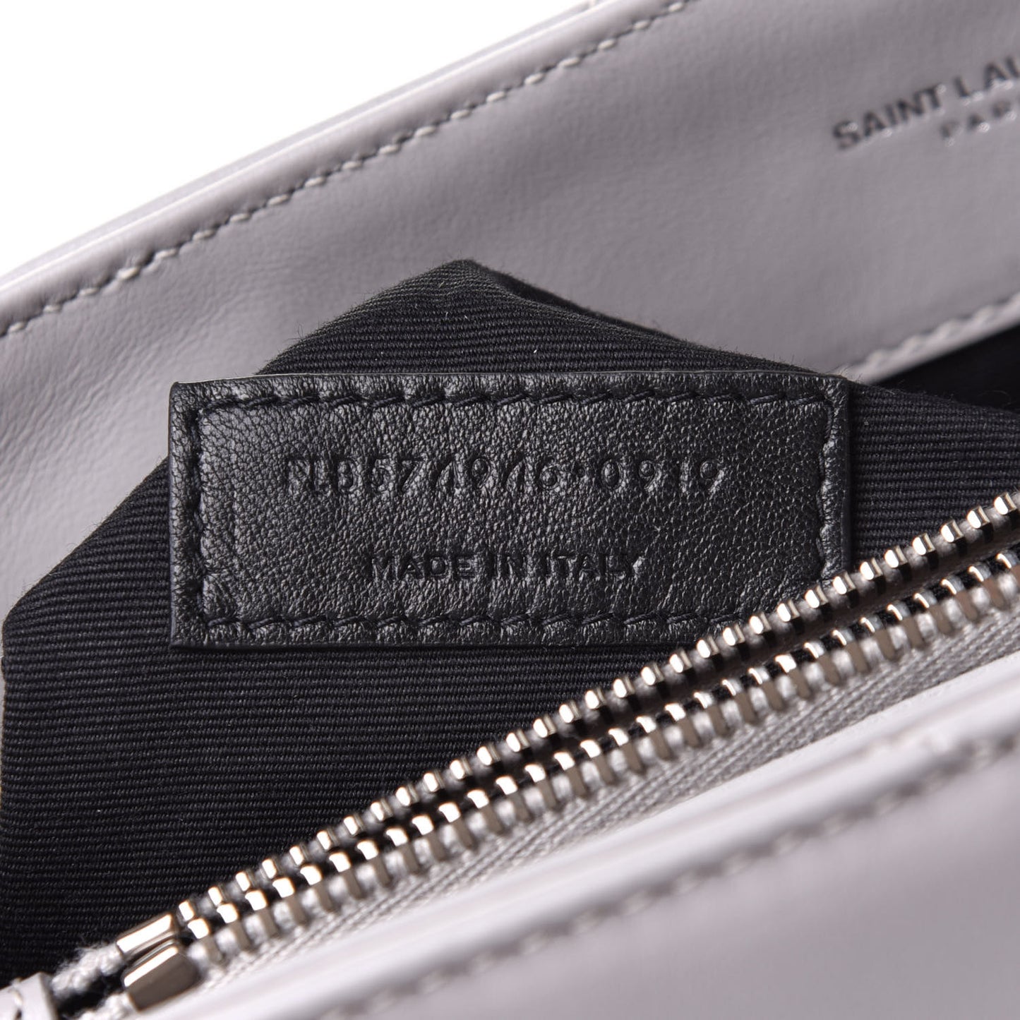Calfskin Y Quilted Monogram Medium Loulou Chain Satchel Granite