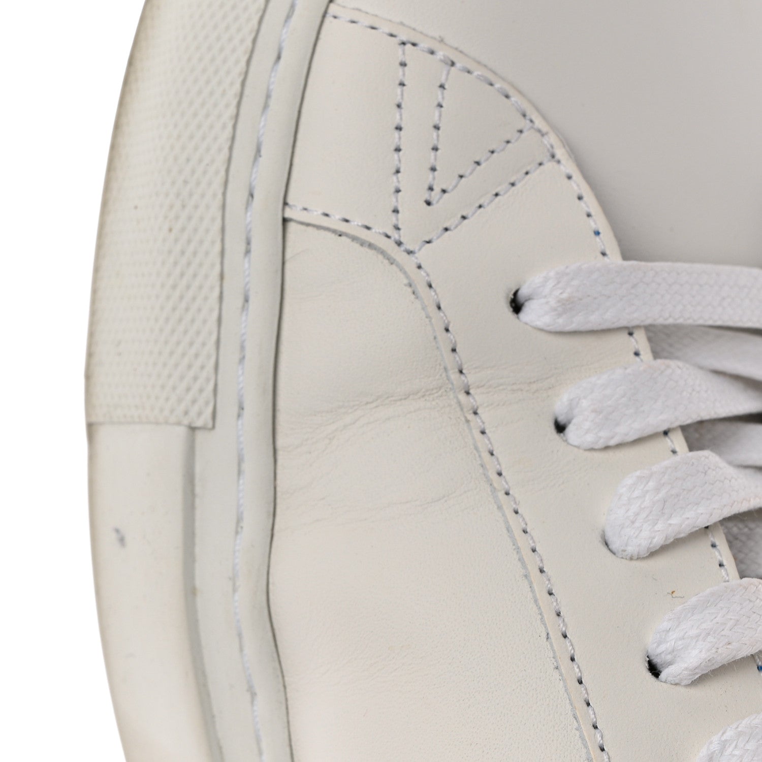 Givenchy Calfskin Mens Urban Street Sneakers 45 White Blue 9 of 10