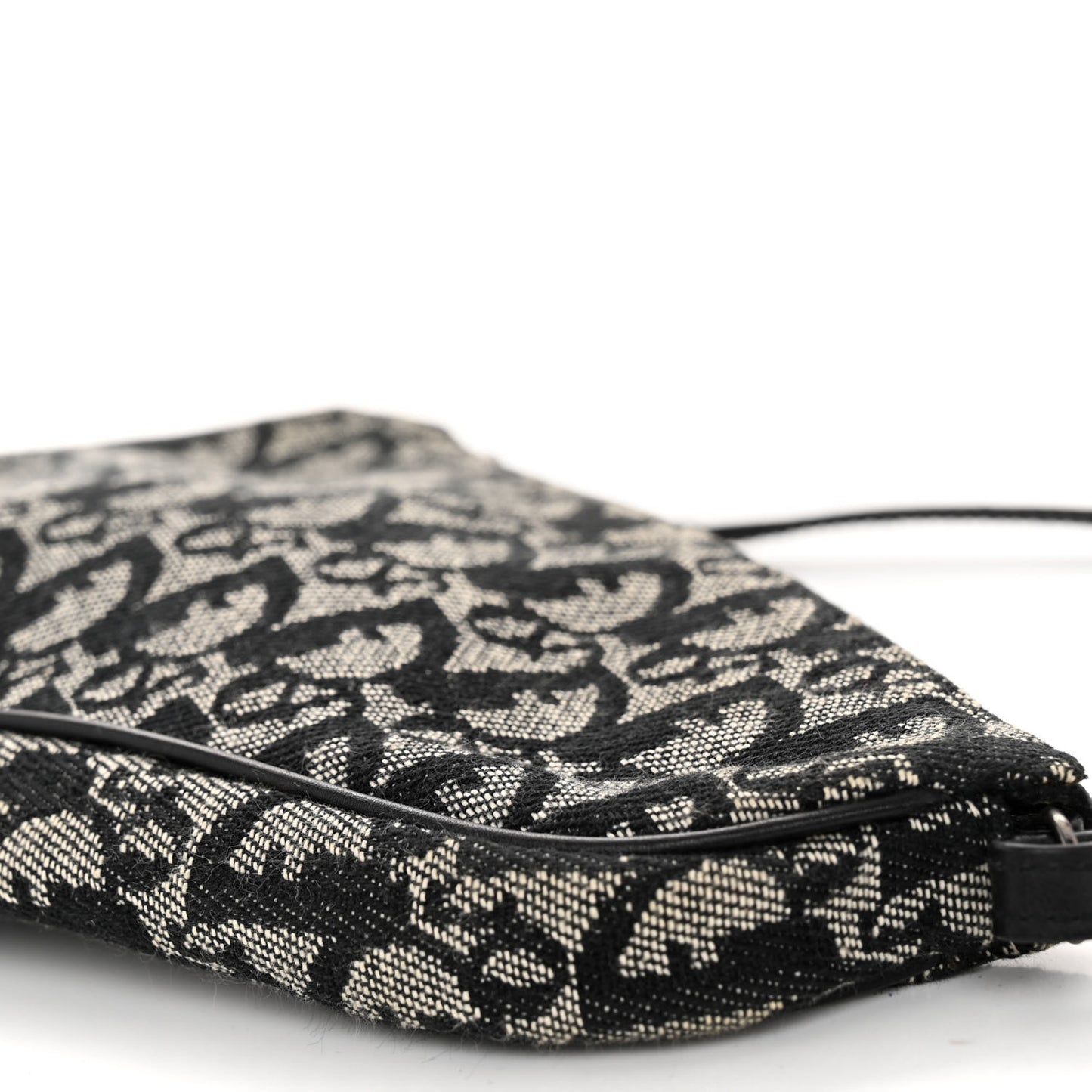 Monogram Mini Saddle Pochette Black