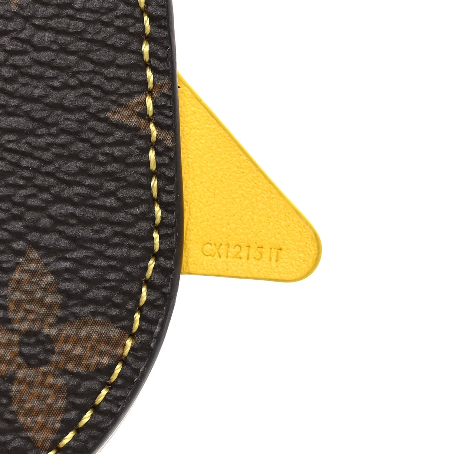 Louis Vuitton Monogram Pulcino Bag Charm Yellow 3 of 4