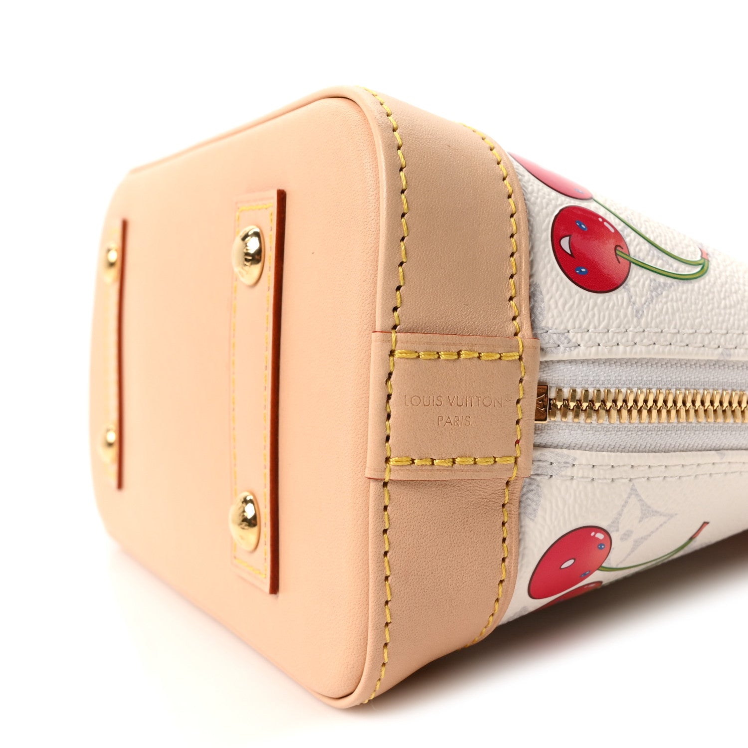 Louis Vuitton LV X TM Monogram Cerises Alma BB White 9 of 9